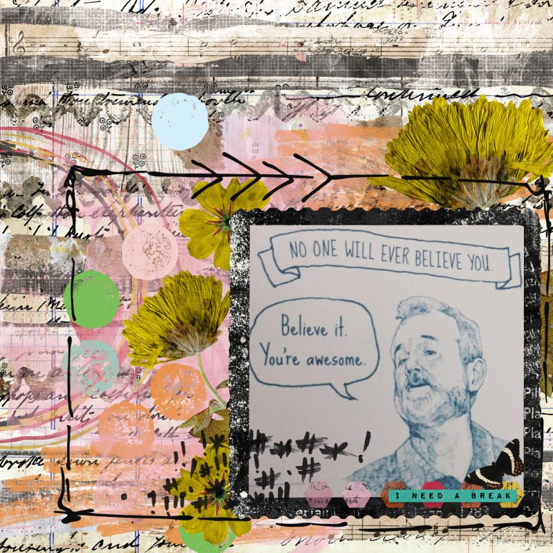 Bill Murray Says You're Awesome Rachel Jefferies Challenge