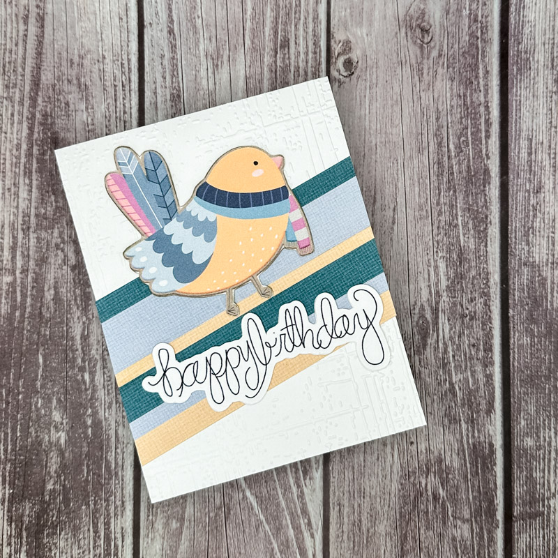 Birdie Birthday Card