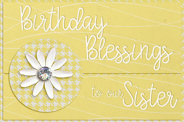 Birthday Blessings Card