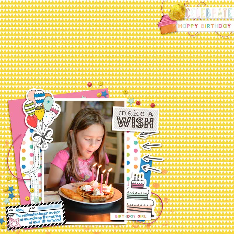 Birthday Breakfast (Speed Scrap 5/30/23)