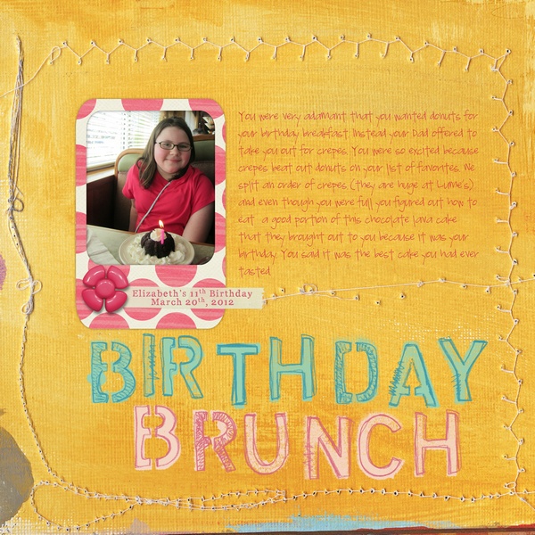 Birthday Brunch