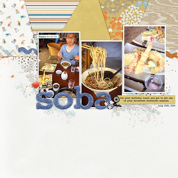 Birthday Buckwheat Noodles