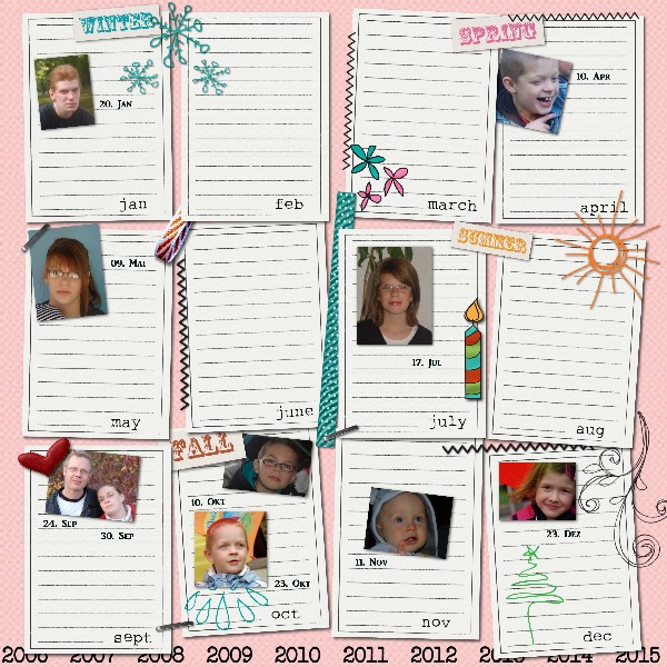 Birthday Calendar