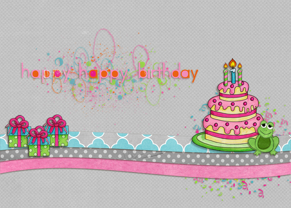 birthday card challenge