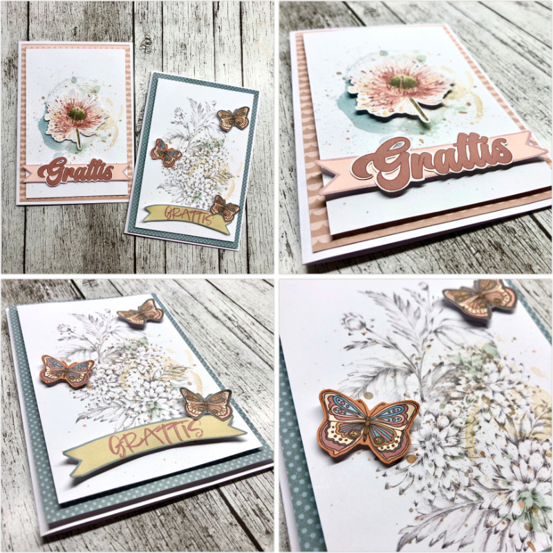 Birthday Cards - hybrid - close up