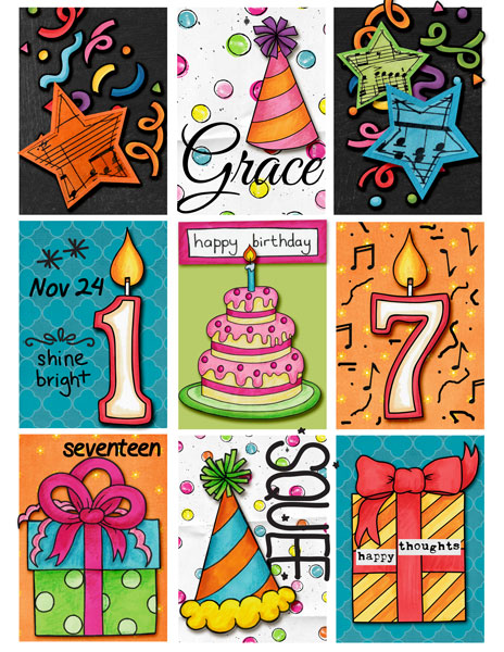 Birthday Letter pocket