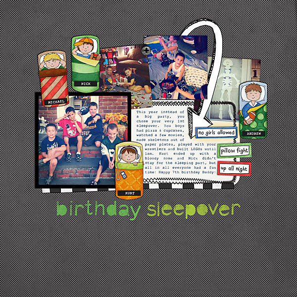 Birthday Sleepover