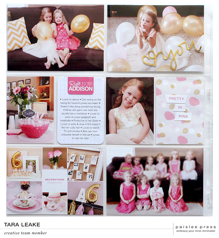 Birthday Spread Left