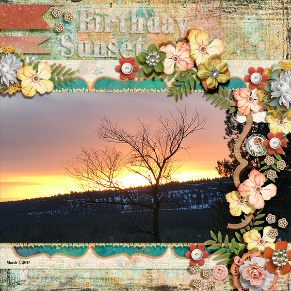 Birthday Sunset