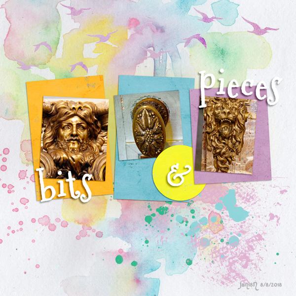 Bits & Pieces - August Challenge