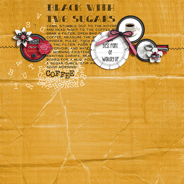black with two sugars