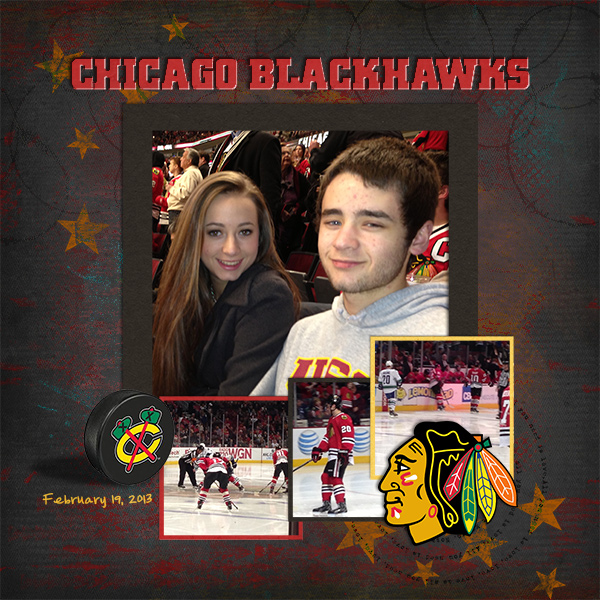 Blackhawks Game 2013