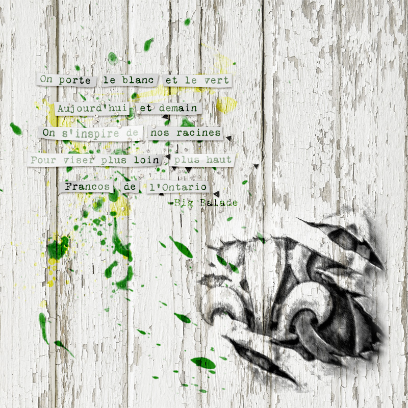 Blanc et Vert