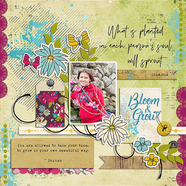 bloom and grow