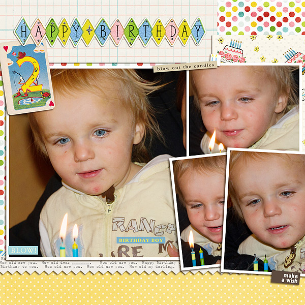 Blow the candles