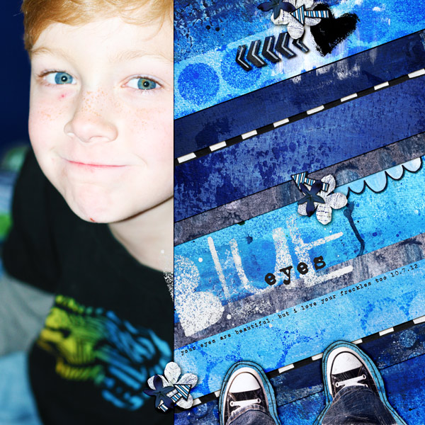 blue eyes
