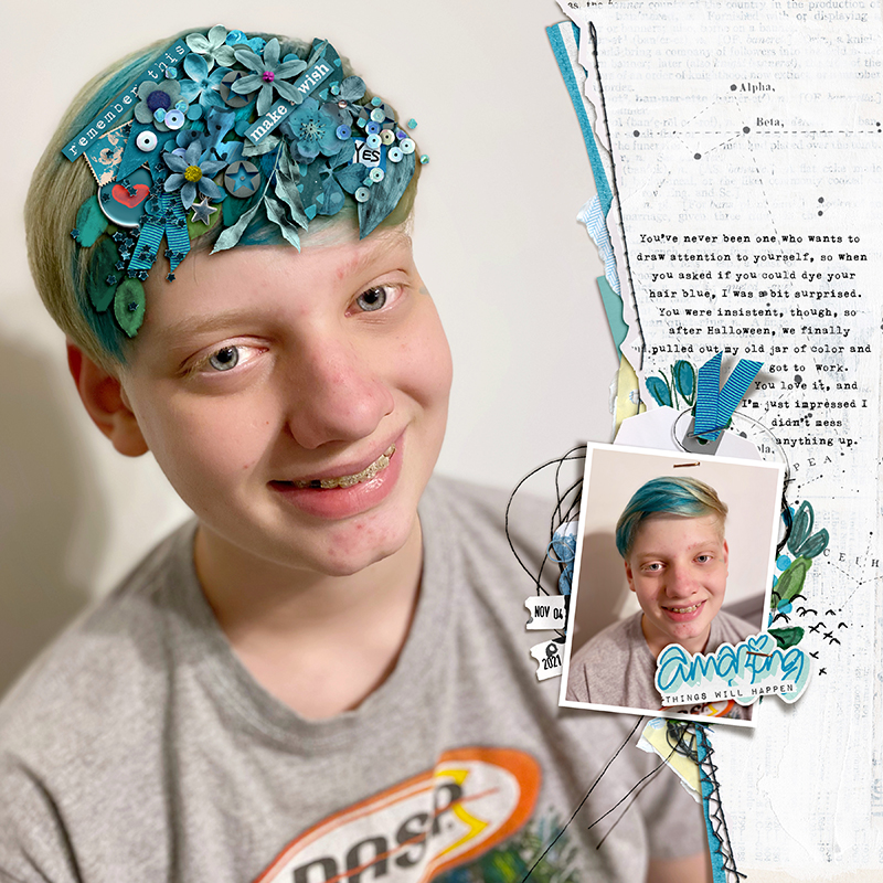 Blue Hair