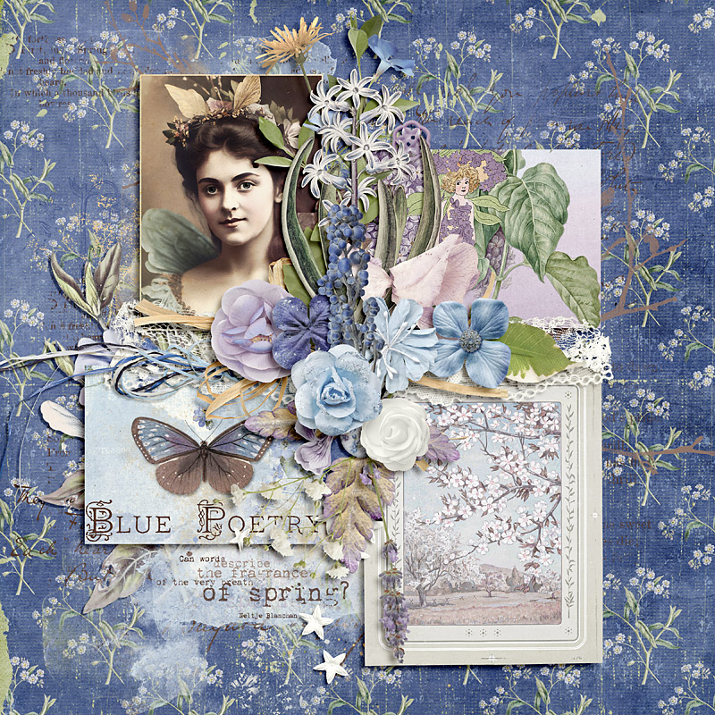 Blue poetry