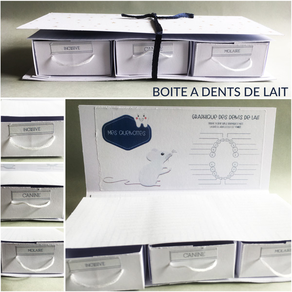 Boite à dents de lait
