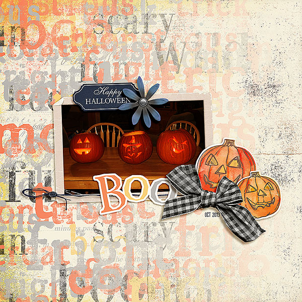 boo pumpkins