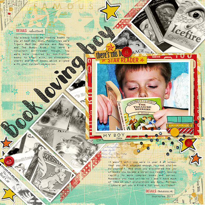 Book loving boy (MOC5 Day 27)