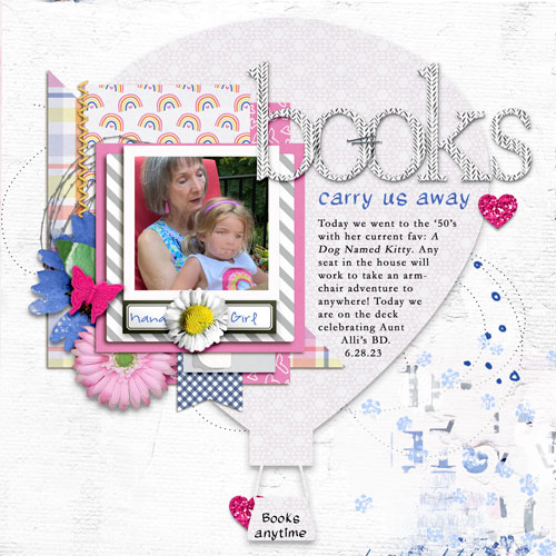 Books carry us away