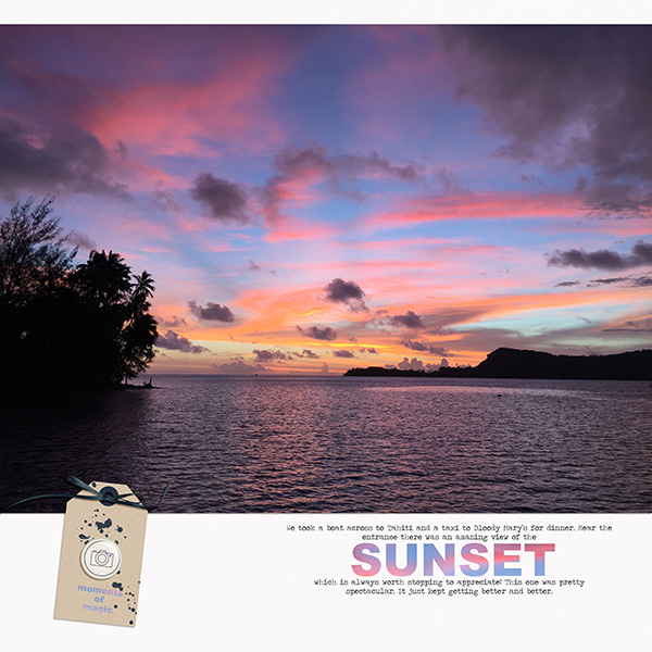 Bora Bora Sunset (from April forgot to upload)