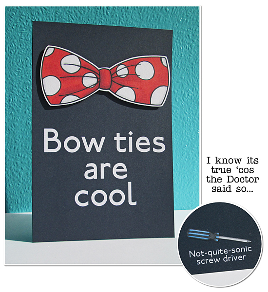 Bow ties are cool