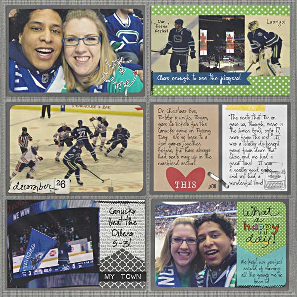 Boxing Day Canucks Game