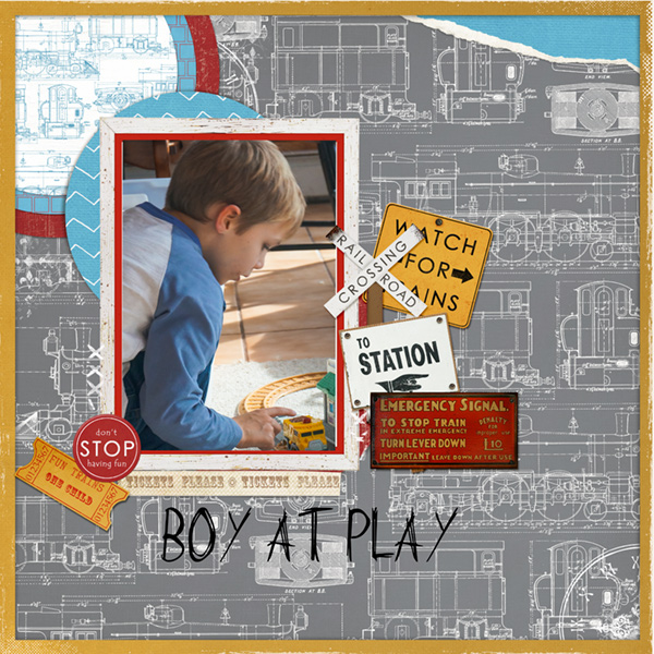 Boy at Play
