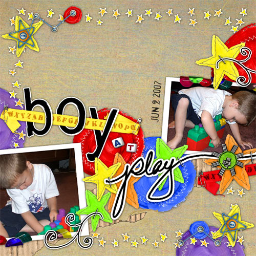 boy at play