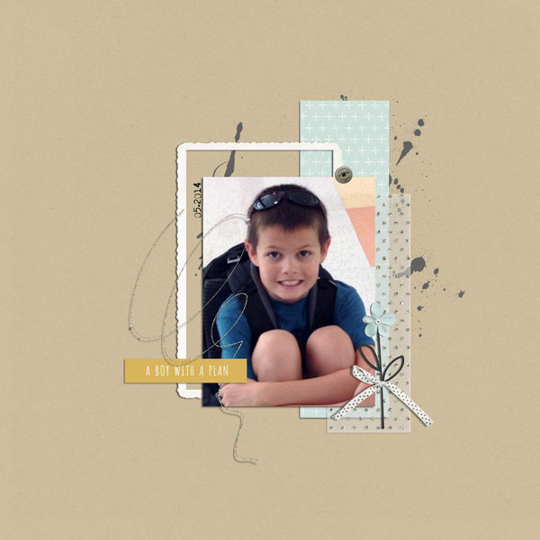 boy with a plan