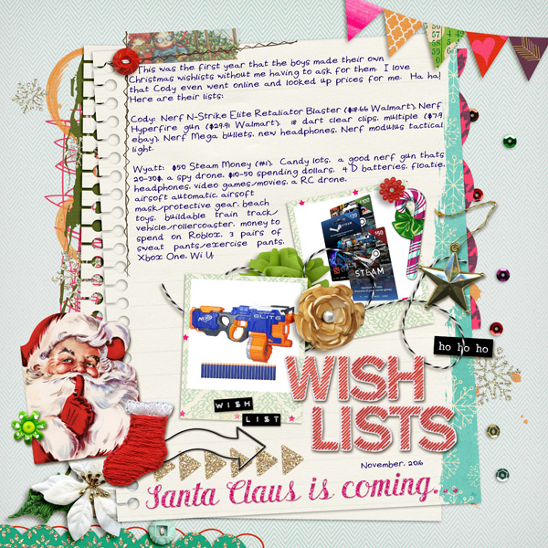 Boys Christmas Wishlists 2016