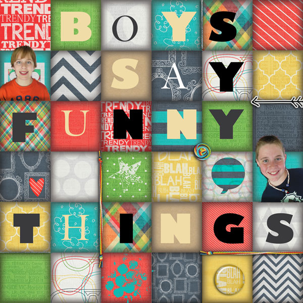 Boys Say Funny Things