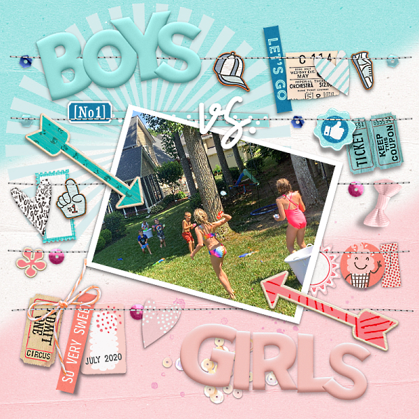 Boys vs. Girls - Water Balloon Fight