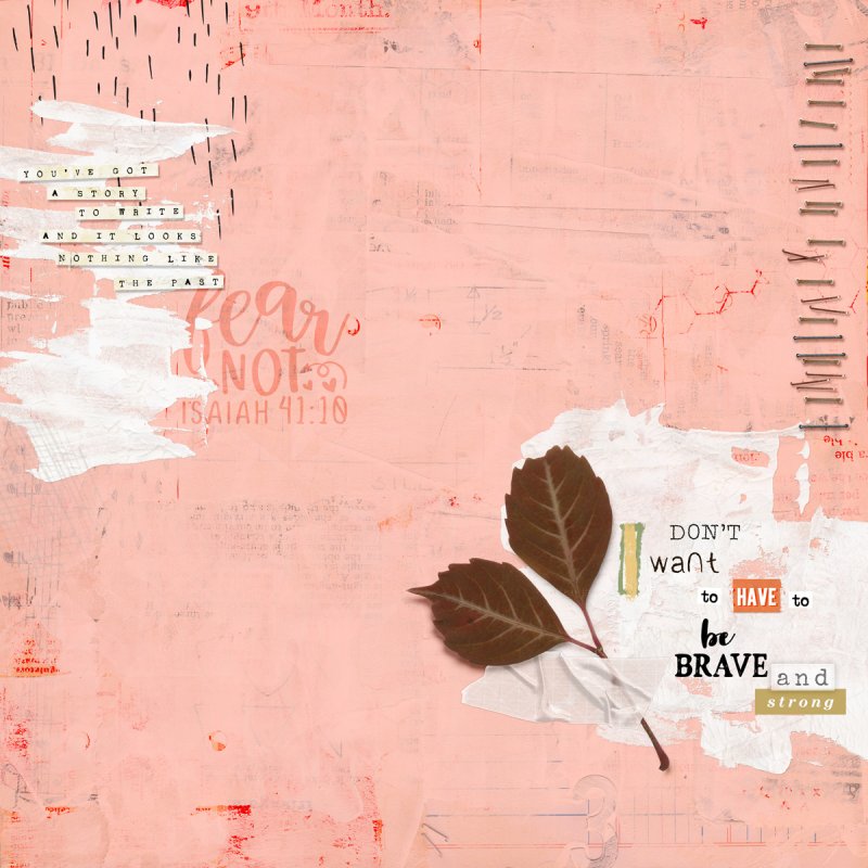Brave and Strong (MOC 11 - Art Journaling)