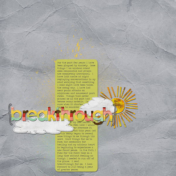 breakthrough