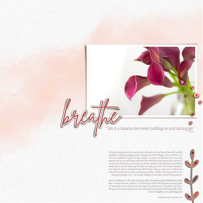 breathe | march photography challenge