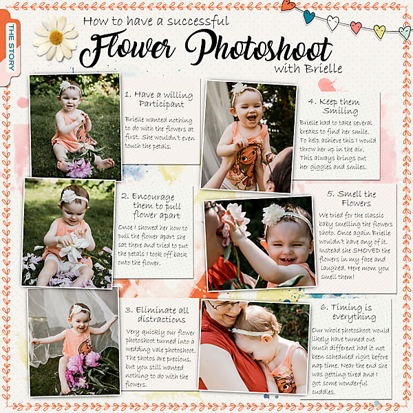 Brielle's Flower Photoshoot