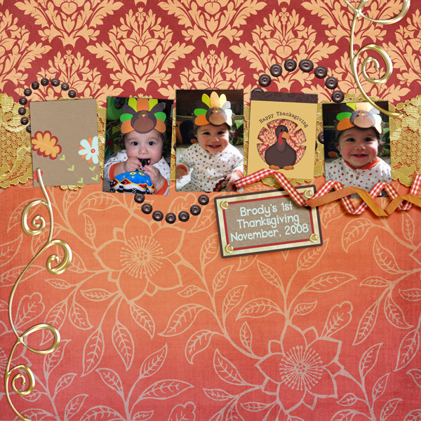 Brody's 1st Thanksgiving