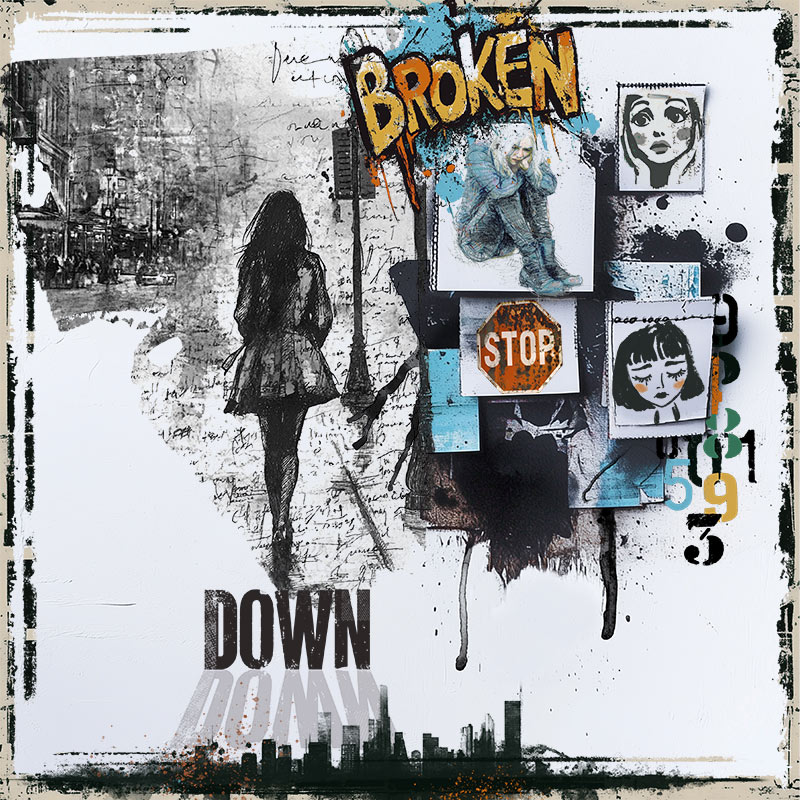 broken