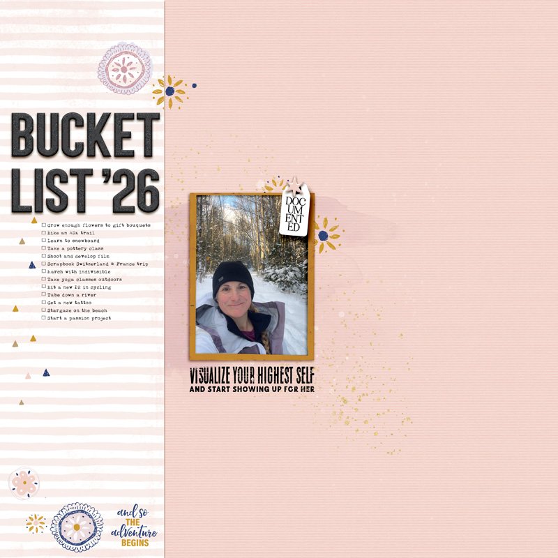 bucket list in '26 | feb journaling challenge