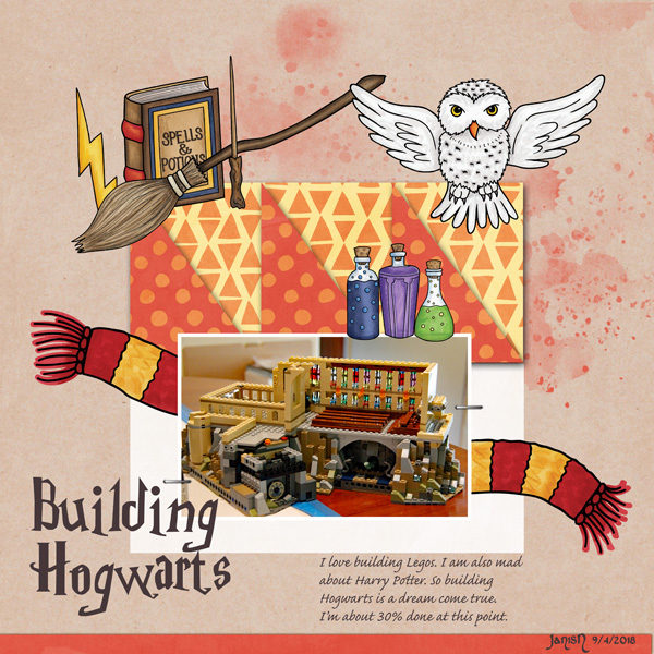 Building Hogwarts - Sept Challenge