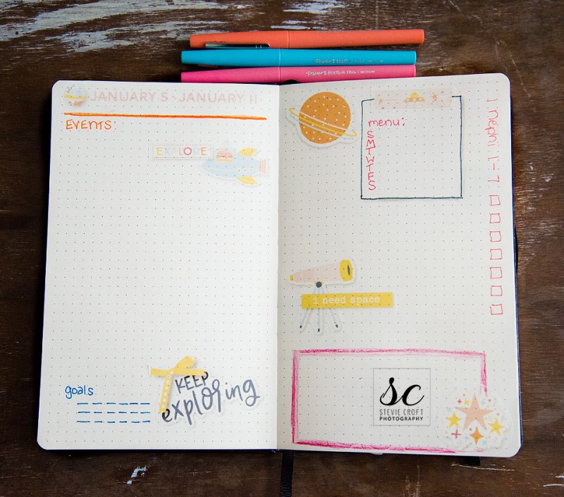 Bujo 2020: Explore
