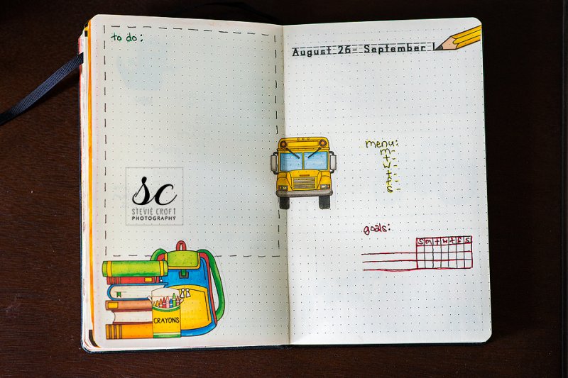 Bujo: Back to School