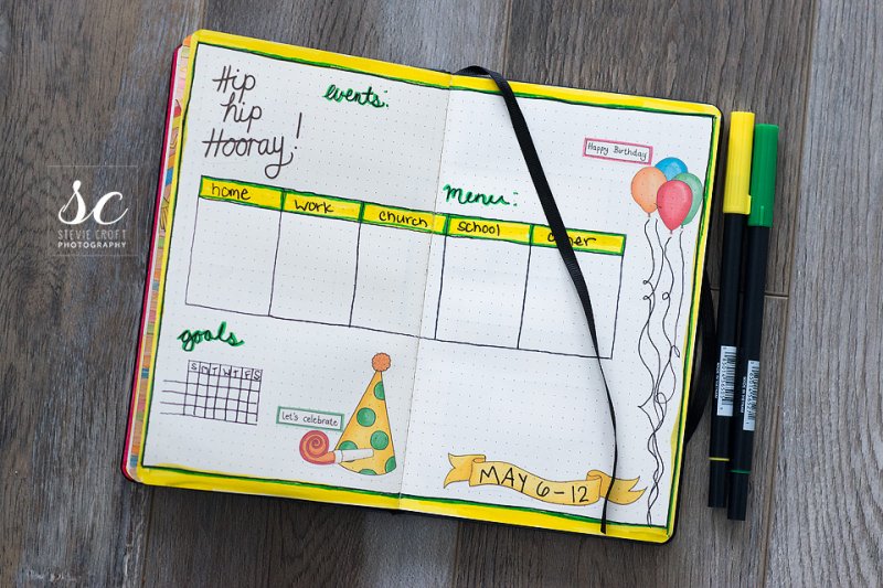 Bujo: Birthday