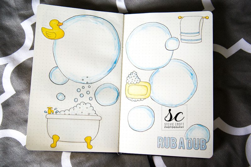 Bujo: Bubble Bath