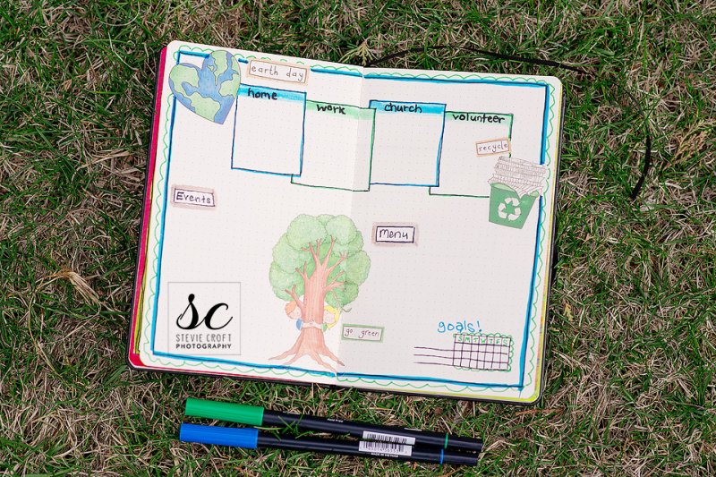 Bujo: Earth Day
