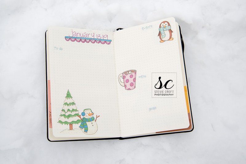Bujo: January Days