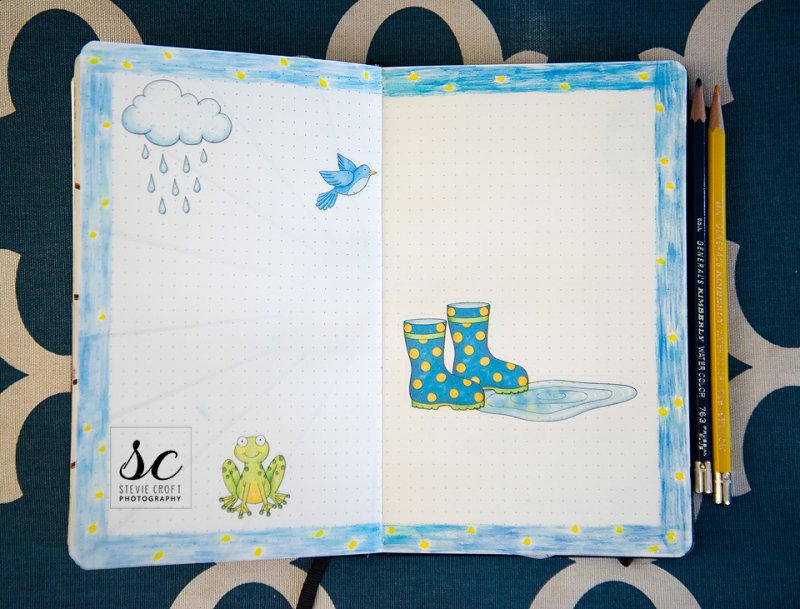 Bujo: Rainy Week
